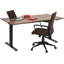 Desk Office Symphony Dark Black 160x80