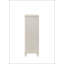 Laveda Pearl White Finish Chest With Five Deep Drawers For Generous Storage And Modern Aesthetics