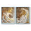 ABSTRACT Series CDxxxi-1, reproduction encadrée de qualité supérieure - prête à être accrochée - aucun clou requis - aucun clou requis-123748348-123748242
