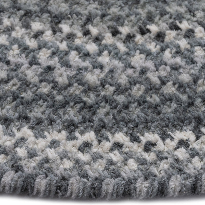 Jaykwon Cotton Indoor Rug, Oval 24" x 36"