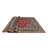 Khrystopher Distressed Farbod Red Rug
