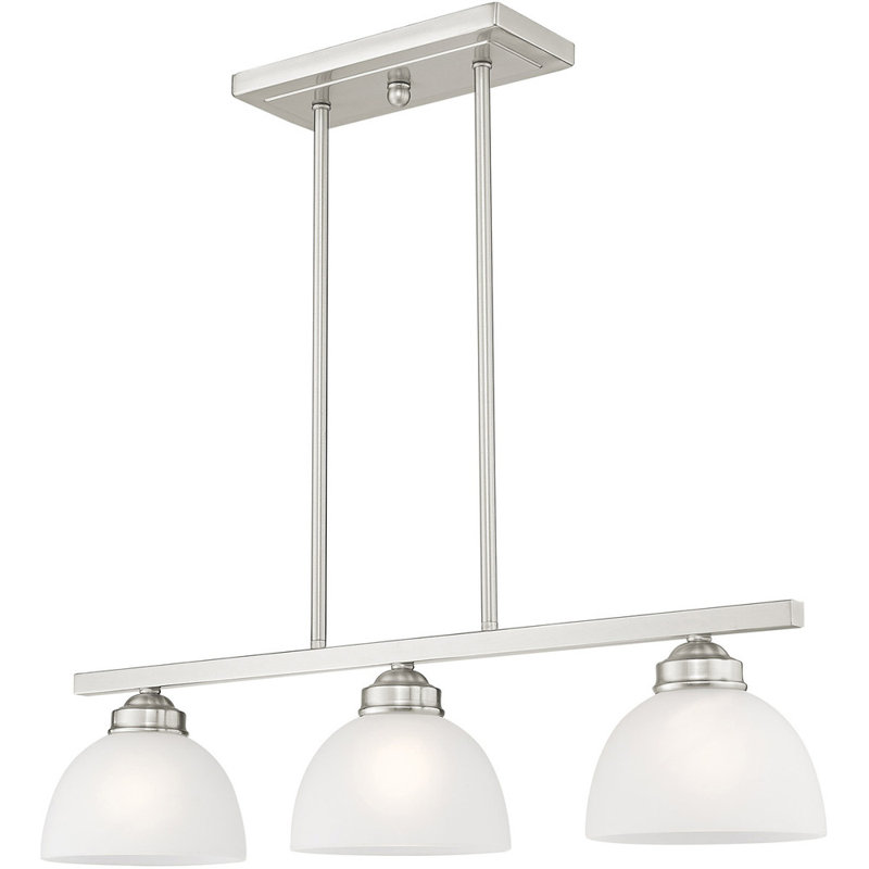 Lustre classique à 3 lumières Carmelindo