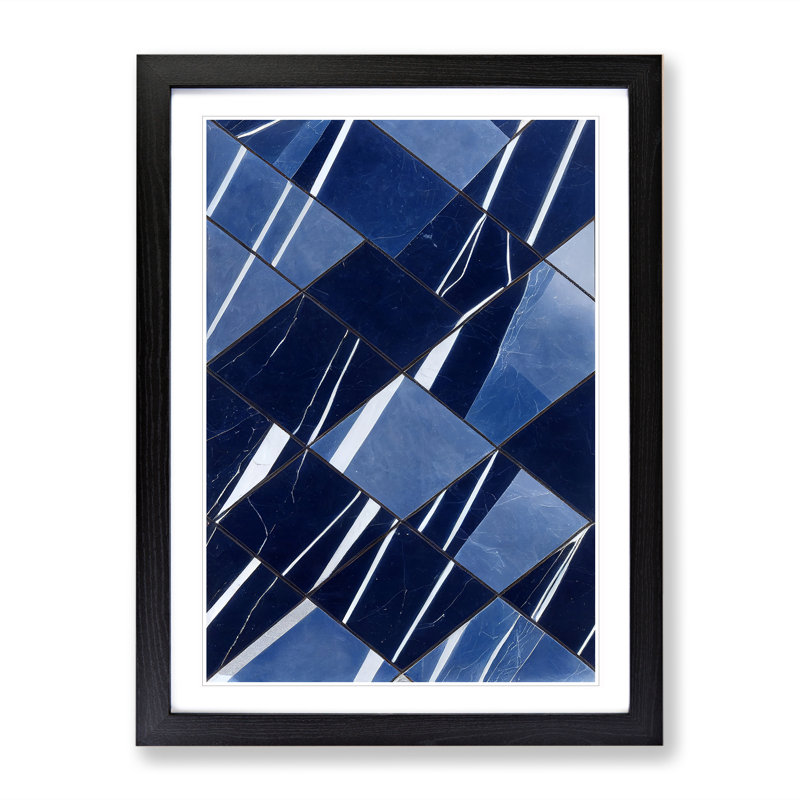 Sensational - Single Picture Frame Print, 64cm H x 46cm W x 2cm D, Black