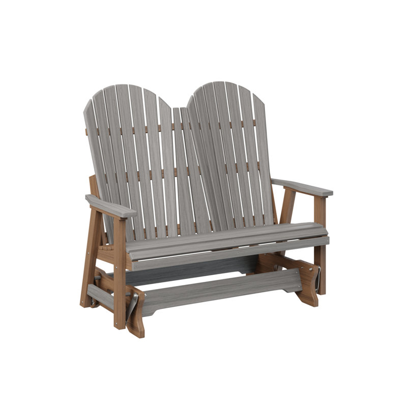 Fauteuil coulissant berlinois berlinois berlinois, Driftwood Gray Top/Antique Mahogany Base