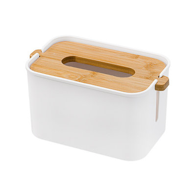 Liftable Desktop Tissue Box Household Paper Box Living Room Storage Box