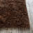 Remer Authentic Hand-Woven Handmade Brown & Black High Pile Modern Glam Mixed Texture Polyester Area Rug-24362063