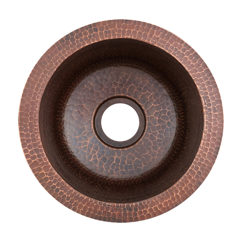 Premier Copper Products BSP5_BR10DB2-B Bar Sink And Drain Package