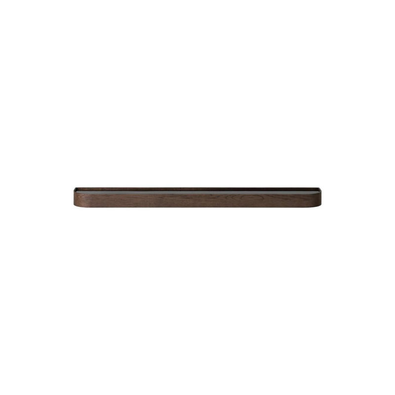 Epoch Shelf, 150, Natural Oak/Fog, Dark Stained Oak/Black