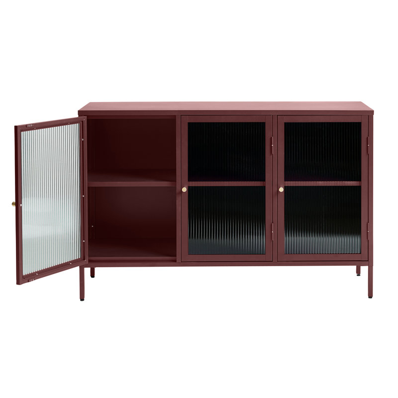 Damyla 132cm Sideboard, Red