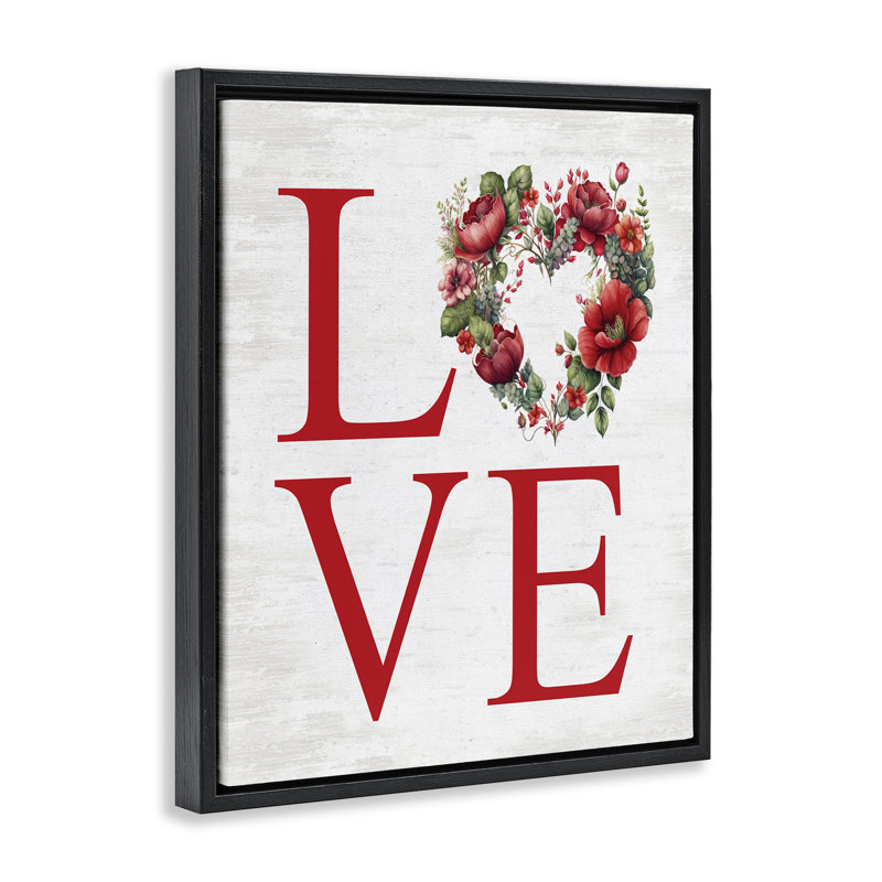 Cadre flottant rustique et romantique, Cadre flottant noir de jais, H 21 po x l 17 po