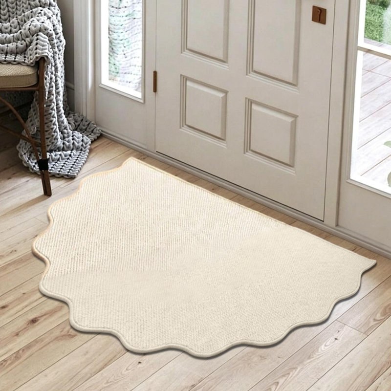  Tapis d'entrée et tapis décoratifs sur mesure, White