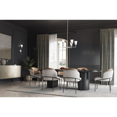 Pinellas 6 - Light Dimmable Linear Chandelier
