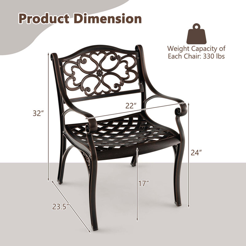 Fauteuil de salle à manger Denaeja