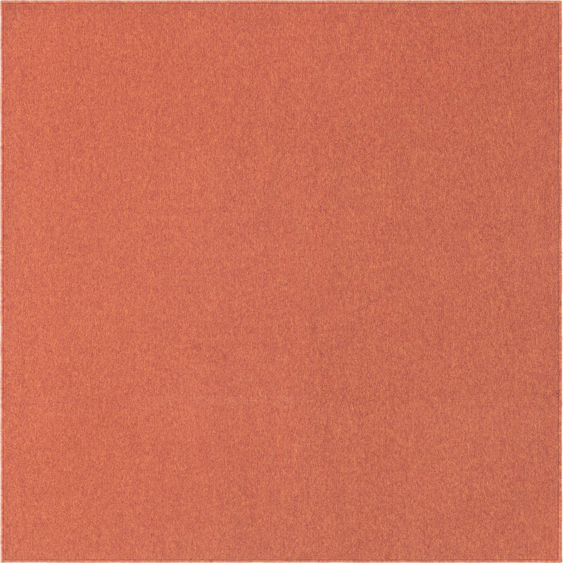 Everyday Solid Indoor Rug, Square 5'3"