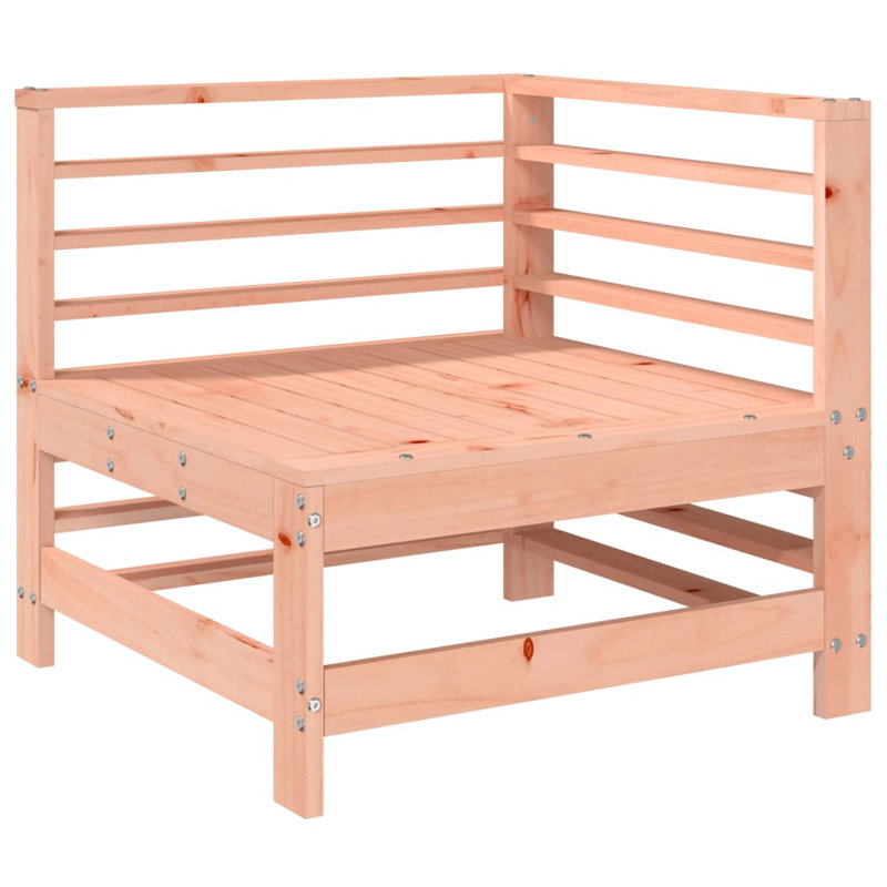 Brayden Studio Garden Corner Sofa Solid Wood, Natural Douglas