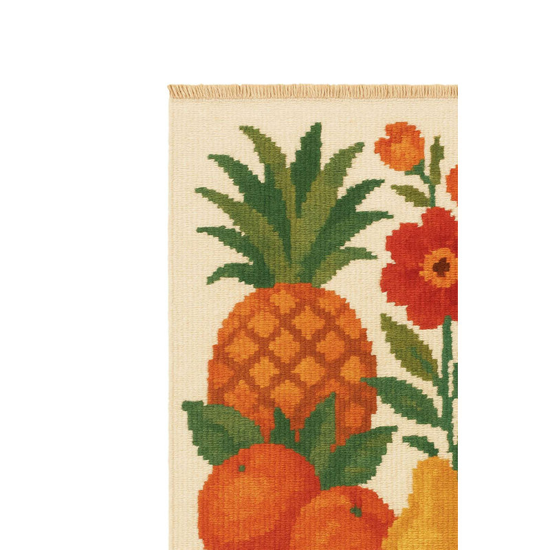 Retro Fruit Kitchen Accent Rug