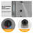 Single Handle 8-Spray Tub And Shower Faucet Bathtub Faucet 1.8 GPM In Spot Defense Matte Black (Valve Included)