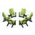 Vert lime / Noir est en rupture de stock