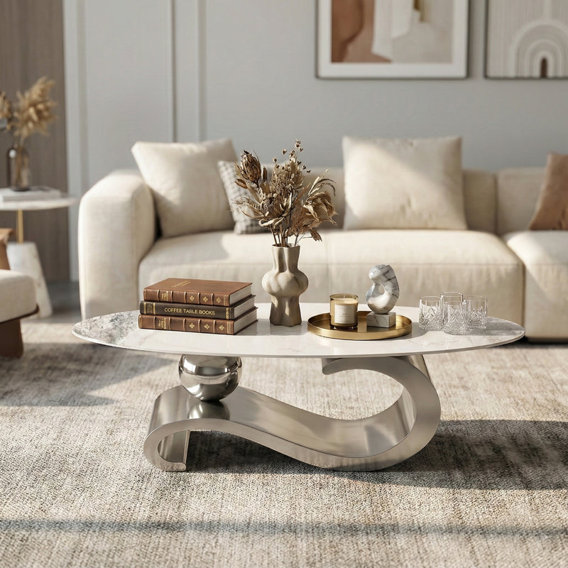 Coffee Table, Silver