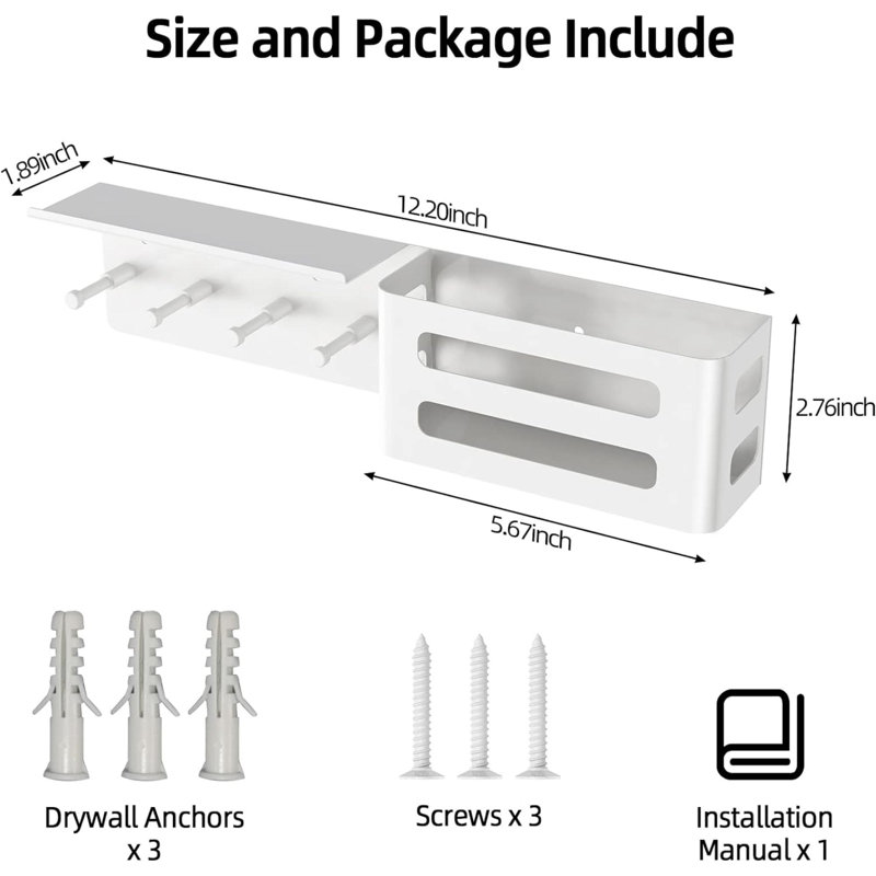 Metal Wall Organizer
