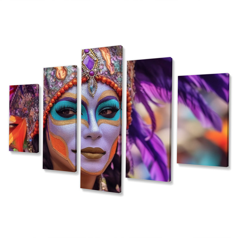 Otis - World Cultures Canvas Art Print - 5 Panels
