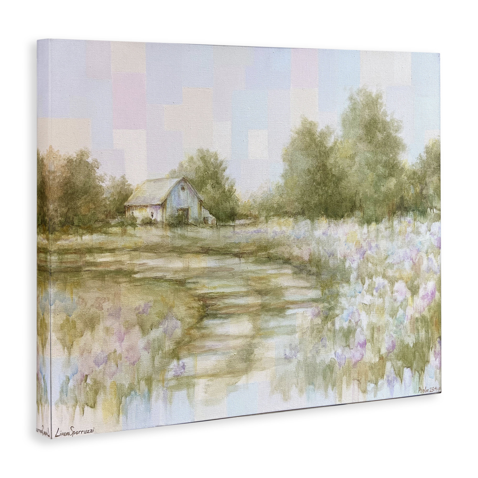 Ophelia & Co. Fields of Splendor Barn Canvas Wall Art, design by Linda ...