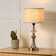 Camellia 19.3 IN crystal table lamp with touch control and USB