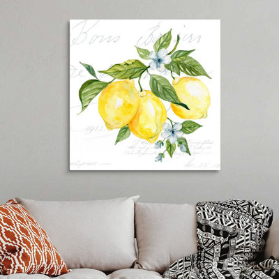 Lemon Squeeze II - reproduction d'art sur toile