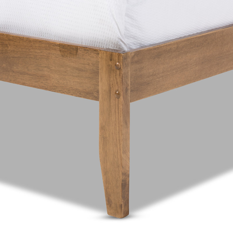 Gaspard Solid Wood Open-Frame Bed, King