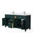 Beckett 66" Freestanding Double Bathroom Vanity with Cultured Marble Top-61855780-61131541-52605360