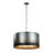 Cannery 4-Light Drum Pendant - Ombre Galvanized