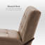 Chaise d'appoint sans accoudoirs en cuir Schaible-1492830497