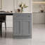 Armoire 24 po gris avec porte à fermeture en douceur, tiroir, unité compacte en bois massif avec tablette réglable pour la cuisine, la salle de bain, la buanderie et le garage (l 24 po x P 24 po x H 34,5 po)