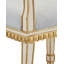 Chaise parsons en tissu Ines ivoire Ines
