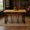 Table de salle à manger à hauteur de bar Weathered Luxe Timber Revival