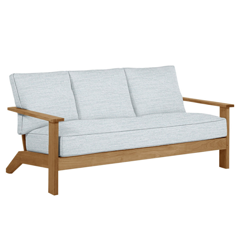 Canapé Ashland - Teck naturel, Welt, Papier ciel, Ashland #4 teck naturel