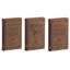 Ensemble de 3 boîtes à livres Garber