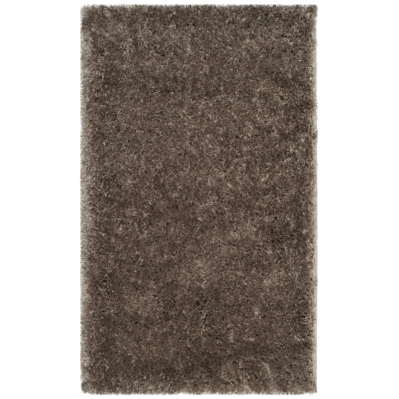 Aubre Solid Colour Area Rug, Rectangle 91 x 152 cm