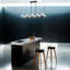 Lustre 10 lumières G9 (ampoules G9 incluses)