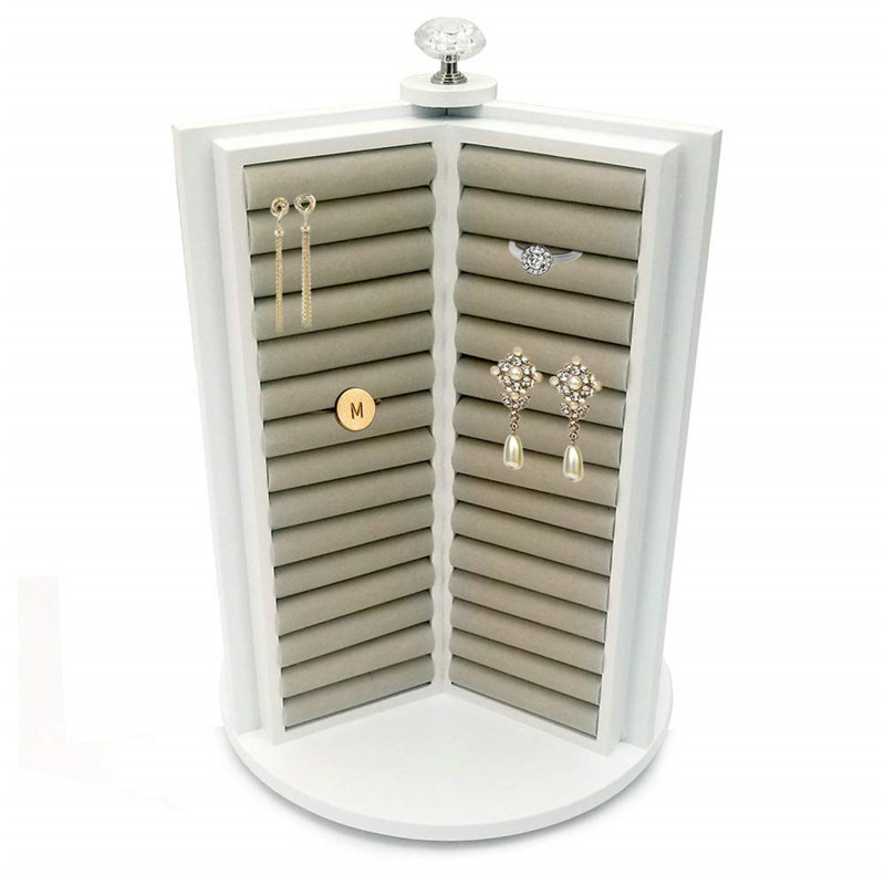 Wood Jewelry Stand +