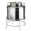 Stainless Steel 3 Gallon Beverage Dispenser with Wire Stand