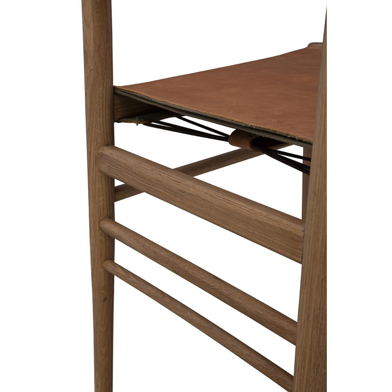 Solid Wood Dining Chair, Brown
