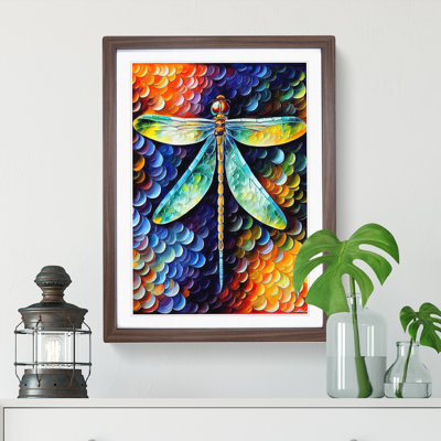 Dragonfly Portrait No.1 - Framed Print