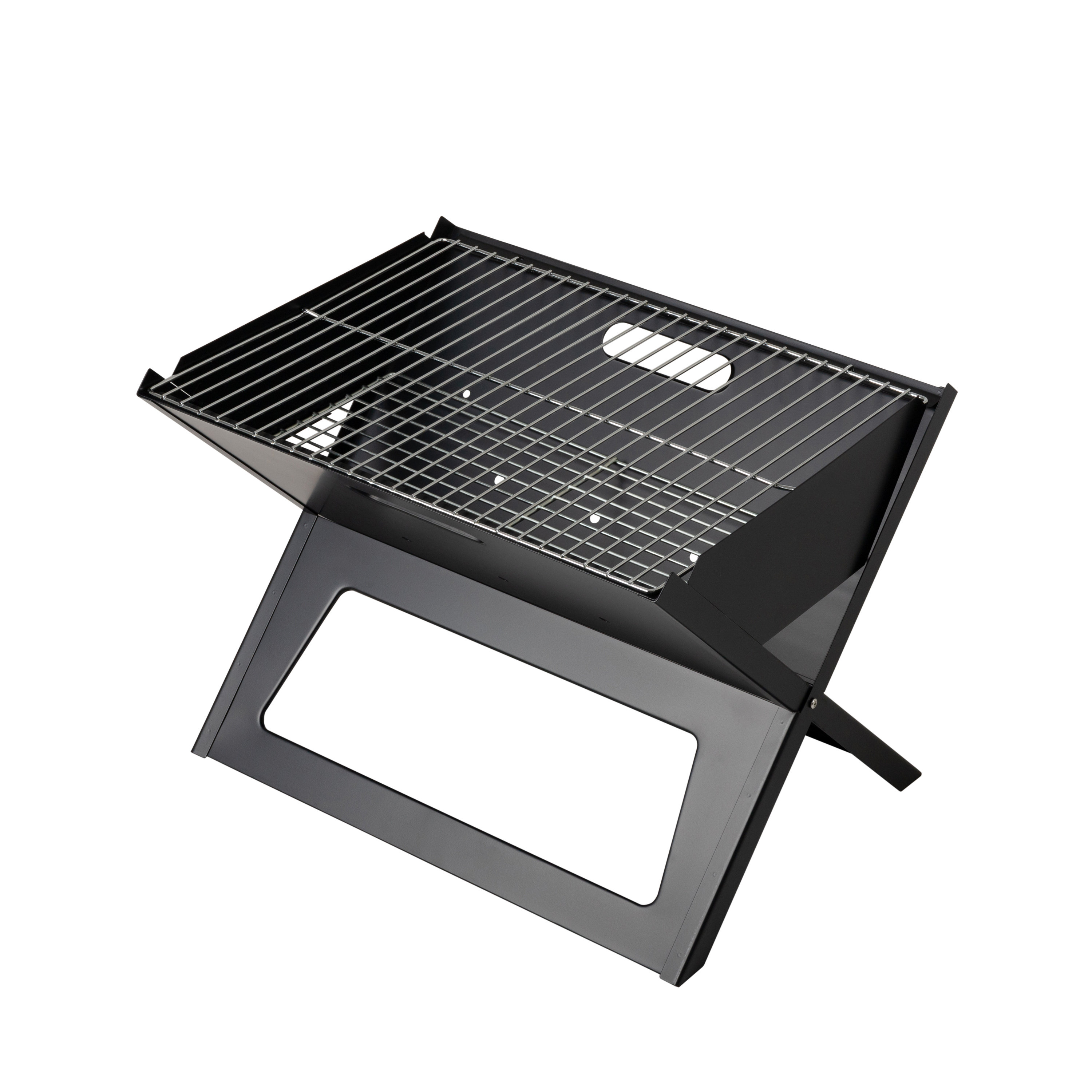 Fire Sense Hotspot Notebook Portable Grill Charcoal