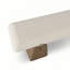 Banc rembourré en mélange de coton Haelie-728542531
