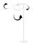 Chafton 145cm Brown Accent Floor Lamp-193951942-193951793
