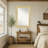 Sophia Beveled Framed Wall Mirror-119321840-118340485