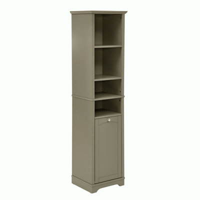 Armoire de rangement 64 po avec 4 tablettes réglables