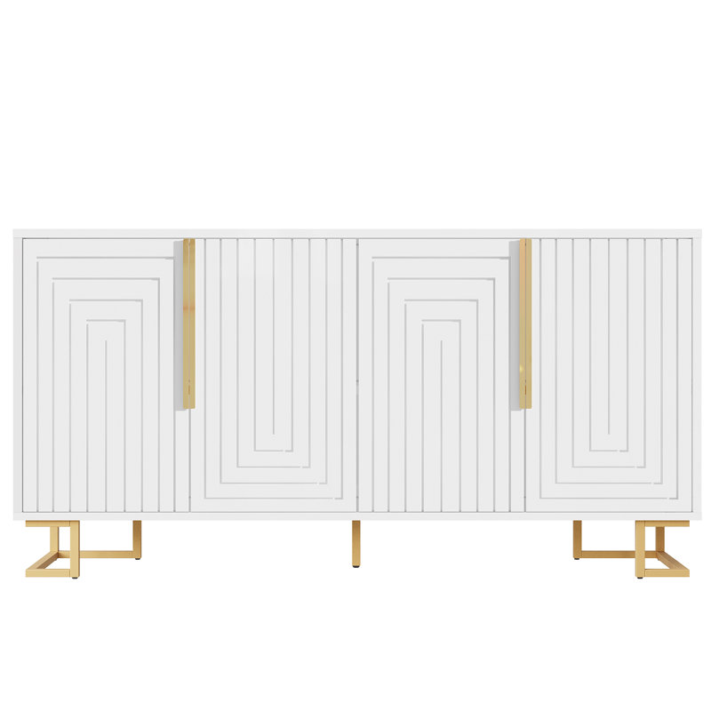 152cm Sideboard, White