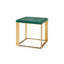 Lever Glass End Table